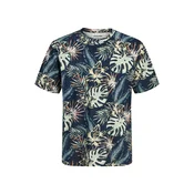 Jack & Jones Majica Honolulu 12288089 Mornarsko modra Regular Fit