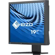 EIZO monitor LCD 19 S1934H-BK, IPS, LED backlight, HA stand, black (S1934H-BK)