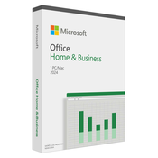 MICROSOFT Office 2024 Home and Business, EP2-06649, Hrvatski, bez medija