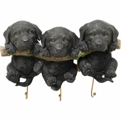 Meblo Trade Vješalica Three Mini Dogs 29x12x20,5h cm