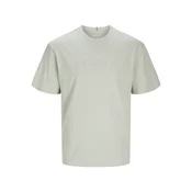 JACK & JONES Majica JWHFREDERIKSBERG svetlo siva