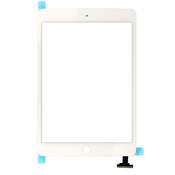 Apple iPad Mini, Mini 2 - steklo na dotik (belo)