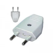 Utikac bez uzemljenja Pm-34 Bb 02.0125, Monofazni, Pljosnati , Beli