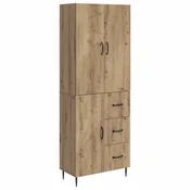 vidaXL Set omar 2 pcs Artisan hrast 66 x 34,5 x 89,5 cm Inženirski les