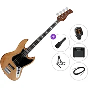 Sire Marcus Miller V5R Alder-4 Premium SET Natural Električna bas kitara