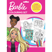 BARBIE Bojanka sa bojicama i nalepnicama