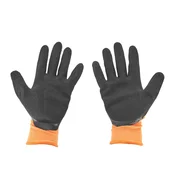 Delovne rokavice 9 oranžne barve 40170