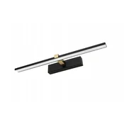 Led stenska svetilka za kopalnico 8W 4200K črno-zlata 40cm