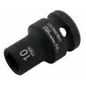 shumee 1/2 šesterokotni udarni ključ. 10 mm. CrMo. DIN 3129. Waryński