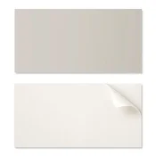 shumee Vinilna plošča s potiskom - dekoracija za spalnico 120x60 cm svetlo kremne barve