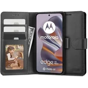 slomart Etui Tech-Protect Wallet za Motorola EDGE 50 NEO - črno