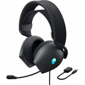 slomart slušalke alienware žične slušalke aw520h dark