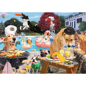 Ravensburger Sestavljanka Pasje poletje 1000 kosov