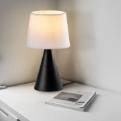 Opviq Stona lampa Kona-15483, Crno-bela