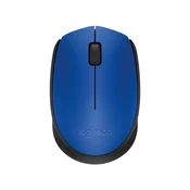 Logitech M170 Bežicni miš, Opticki, 1000 DPI, Plavi