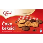 ŠTARK Keksici coko preliv 220g