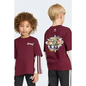 adidas Bluza Pixar Toy Story KG6133 Bordo rdeča Regular Fit