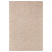STOENSE Preproga, nizek flor, krem bela, 200x300 cm