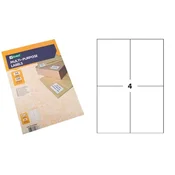 D.RECT SAMOLJEPLJIVE NALJEPNICE A4 4 kom 105x148 100 listova