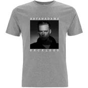 Bryan Adams Majica Reckless Unisex Grey M