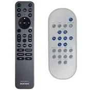 General PHILIPS MC230, MC235, MCD139, MCM275 - metalni s pozadinskim osvjetljenjemdaljinski upravljac duplikat