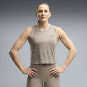 PUMA x HYROX CLOUDSPUN ThermoAdapt Crop Tank Women, Clothing, Mouse Gray, XXL