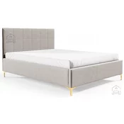 Postelja 36 slim - 160x200 cm z kovinskim lesenem mehanizemom