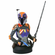 DISNEY Star Wars Rebels Sabine Wren 1:6 Scale Bust, (20499787)