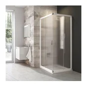 Ravak 1LV40100ZG - Kotna tuš kabina BLIX, 4-delna, 80x80 cm, bela