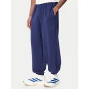 adidas Spodnji del trenirke Soft Lux KS2775 Modra Loose Fit