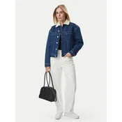 Tommy Jeans Jeans jakna Archive Teddy DW0DW23519 Modra Regular Fit