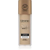 Lirene City Matt matirajoÄŤi fluidni tekoÄŤi puder z gladilnim učinkom odtenek 207 Beige (16 h with Vitamin E and C) 30 ml