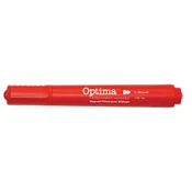 Marker perm. OPTIMA MB16 3mm okrogla konica rdeča 120937 P12/144/864