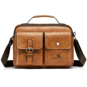 Moška Crossbody Torbica WEIXIER John - Rjava KP25272