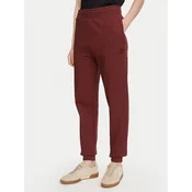 HUGO Spodnji del trenirke Nelfinia 50522417 Bordo rdeča Regular Fit