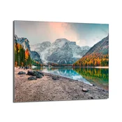 shumee Steklena zaščitna plošča za štedilnik 60x52 Mountains