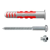Wall plugs and screws Fischer DuoSeal 557727 S A2 Waterproofs O 6 x 38 mm (50 Units)