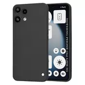 Silikonski ovitek Techsuit SoftFlex za Nothing Phone (3a) Lite - črn