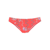 SUNSEEKER Bikini hlačke Ditsy svetlo rjava/jelka/lila/oranžno rdeča/naravno bela