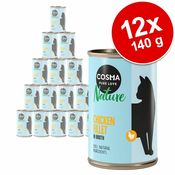 Varčno pakiranje Cosma Nature 12x140 g - Pacifiška tuna-15 % Zimska Razprodaja