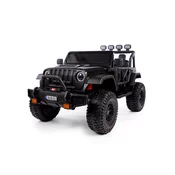Električni avtomobilček Buggy BIG FOOT 4x4 črne barve 24V | 800 W | 60 kg | EVA | LED-luči | 2,4 GHz | EKO usnje