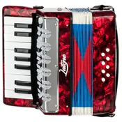 Latone AccordiStar Harmonik s tipkama Red (Kao novo)
