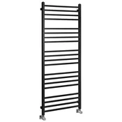 METRO kopalniški radiator 600x1510 mm, črna mat - Črna mat barva - 600x1510 mm - Sapho - METRO - 24 - Jeklo - Oblika H - Oblika H - 600 - 1510 - 5.5 - 14