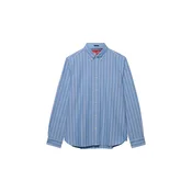 Superdry & Co Srajca svetlo modra/bela