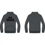 Lonsdale Mens hooded sweatshirt slim fit