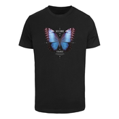 Mens T-shirt Become the Change Butterfly black