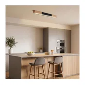 BRILAGI - LED stropna svetilka GARDALINE LED/100W/230V 80 cm hrast/črna