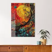WALLXPERT Dekorativno farbanje kaljenog stakla Hhlzvh018 70 x 100