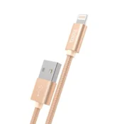 HOCO USB Kabel - pleten X2 IPHONE lightning 1M zlat
