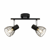 Brilliant Stropni reflektor LED E14 EEK: neodvisno od sijalke (A++ - E) 80 W Brilliant Blacky 62113/06 Črna